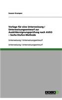 Vorlage Für Eine Unterweisung / Unterweisungsentwurf Zur Ausbildereignungsprüfung Nach Aveo
