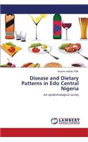 Disease and Dietary Patterns in Edo Central Nigeria