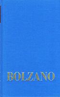 Bernard Bolzano Gesamtausgabe / Reihe I