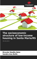 socioeconomic structure of low-income housing in Santa Maria/RS