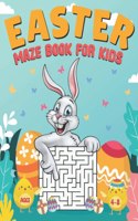 Easter Maze Book for Kids Ages 4-8