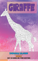 Zendoodle Coloring Baby Zoo Animal and other Creatures - Animals - Giraffe