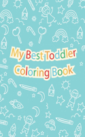 My Best Toddler Coloring Book