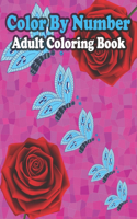 Color By Number Adult Coloring Book