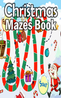 Christmas Mazes book