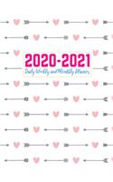 2020-2021 Daily Weekly and Monthly Planner
