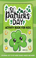 St. Patrick's Day Activity Book for Kids