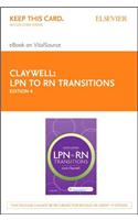 LPN to RN Transitions - Elsevier eBook on Vitalsource (Retail Access Card)