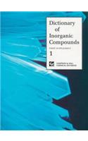 Dictionary of Inorganic Compounds, Supplement 1