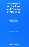 Shackleton on the Law and Practice of Meetings