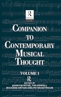 Compan Cont Music Thought 2vol