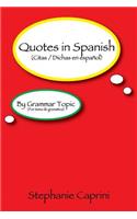 Quotes in Spanish