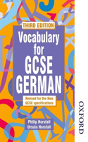 Vocabulary for GCSE German