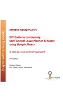 DIY Guide in customising Staff Annual Leave Planner & Roster using Google Sheets