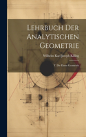 Lehrbuch Der Analytischen Geometrie