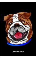Notebook: Bulldog Dog