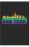 LGBT Notebook - LGBT Flag New York Love Support Equality LGBT - LGBT Journal