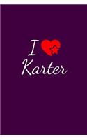 I love Karter