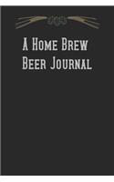 A Home Brew Beer Journal