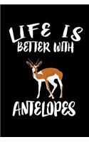 Life Is Better With Antelopes: Animal Nature Collection