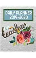 Teacher Daily Planner 2019-2020