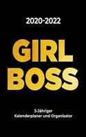 2020-2022 GIRL BOSS 3-Jähriger Kalenderplaner und Organisator