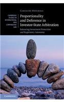 Proportionality and Deference in Investor-State Arbitration
