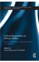 Critical Perspectives on African Politics