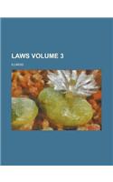 Laws Volume 3: (English)