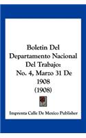 Boletin Del Departamento Nacional Del Trabajo