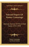 Selected Papers of Homer Cummings