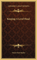 Keeping A Level Head
