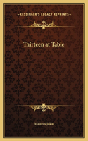 Thirteen at Table