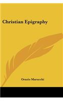 Christian Epigraphy