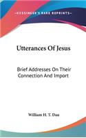 Utterances of Jesus