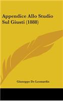 Appendice Allo Studio Sul Giusti (1888)