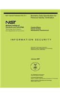 Biometric Data Specification for Personal Identity Verification