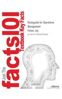 Studyguide for Operations Management by Heizer, Jay, ISBN 9780133130768