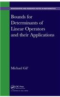 Bounds for Determinants of Linear Operators and their Applications