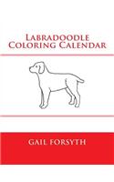 Labradoodle Coloring Calendar