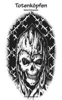 Malbuch Mit Totenkopfen Fur Erwachsene 1