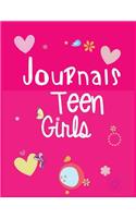 Journals Teen Girls: Journal Notebook Lined Pages