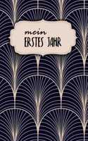 Mein erstes Jahr: Baby Tagebuch zum Ausfüllen - Halte die Entwicklung deines Babys fest - Geschenk zur Geburt - A5 - Motiv: Klassisch Modern