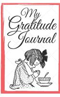 Gratitude Journal With Special Back Cover Design For Cat Lovers