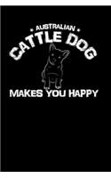 Australian cattle dog: 6x9 Dog - dotgrid - dot grid paper - notebook - notes