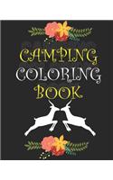 Camping Coloring Book