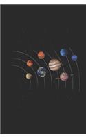 Solar System: Blank Lined Notebook (6" x 9" - 120 pages) Universe Notebook for Daily Journal, Diary, and Gift