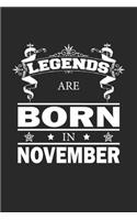 Legends Are Born In November