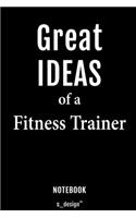 Notebook for Fitness Trainers / Fitness Trainer