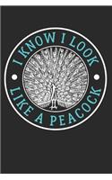 Pfau Notizbuch: Pfau Notizbuch die Perfekte Geschenkidee für Tierliebhaber und Pfauen Freunde. Das Taschenbuch hat 120 weiße Seiten mit Punktraster die dich beim Sc